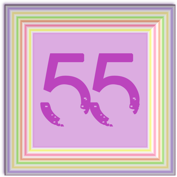 Повторяющиеся цифры 55. Фото числа 55. Число 55 трафарет. Число 55 картинка. Трафарет на торт 55.