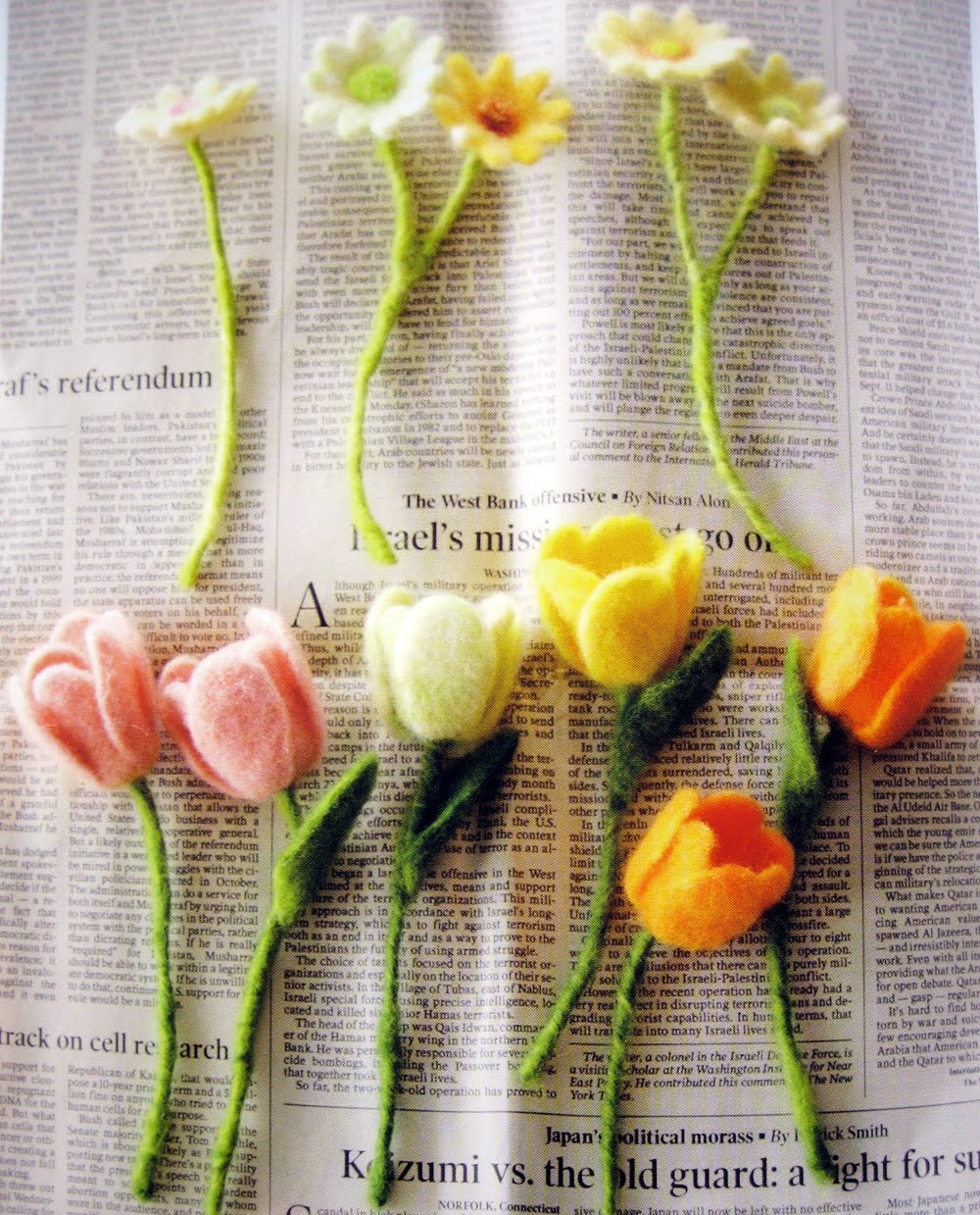 felt cafe mini craft books