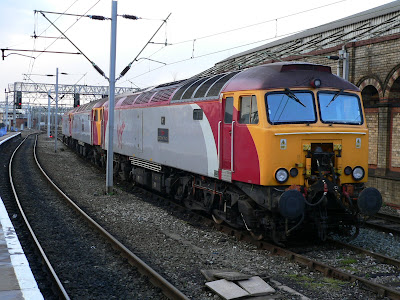 Transportation Images: British Rail Class 57