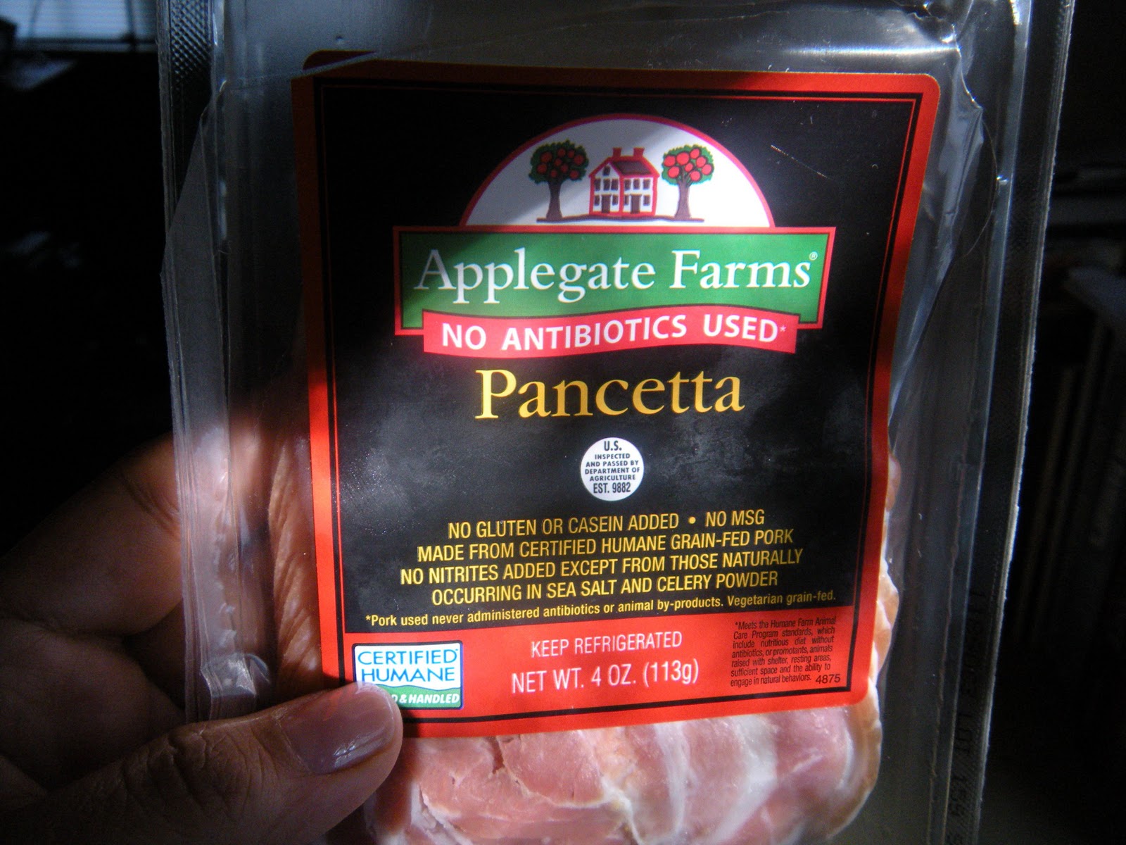 Egg and Pancetta English Muffin