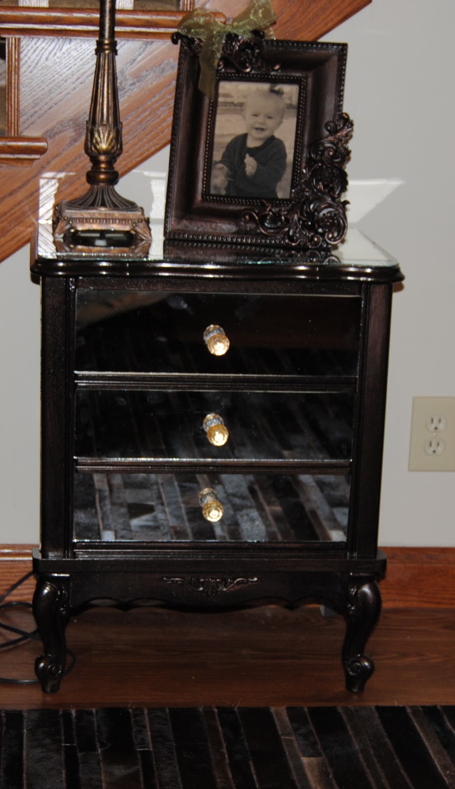 Mine Cost Less Make Your Own Mirrored Furniture.....Part 1