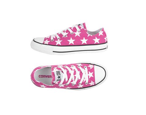 neon pink converse