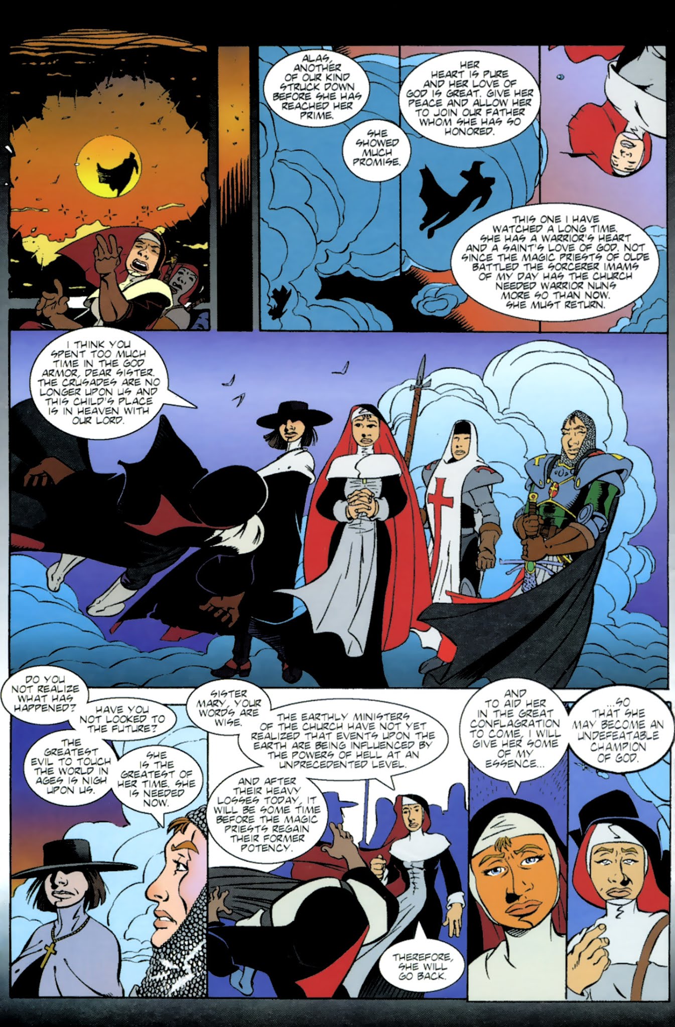 Read online Crimson Nun comic -  Issue #4 - 12
