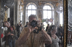 Self-portrait, Hall of Mirrors, Versailles, France