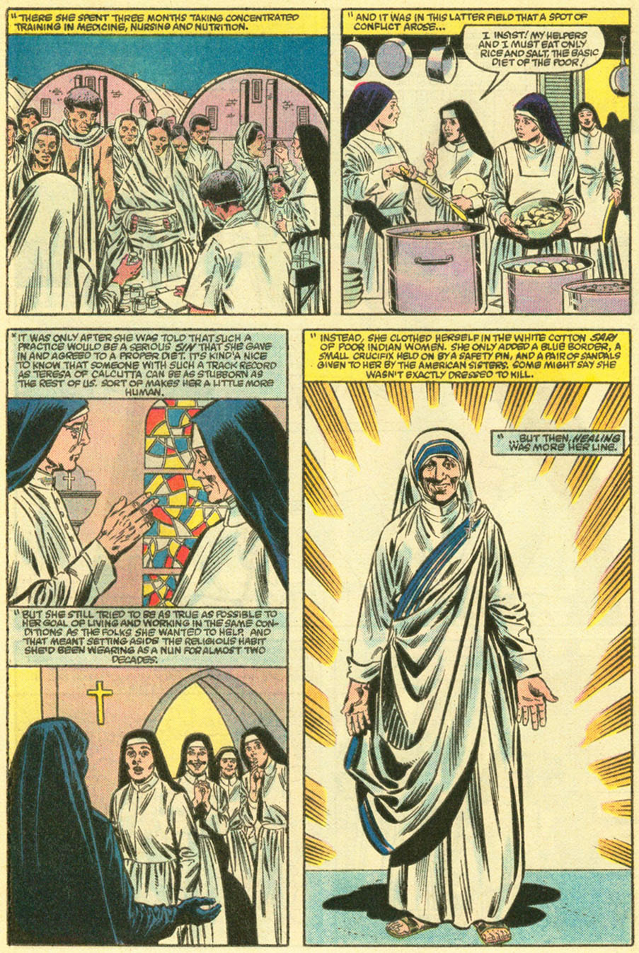 Read online Mother Teresa of Calcutta comic -  Issue # Full - 28