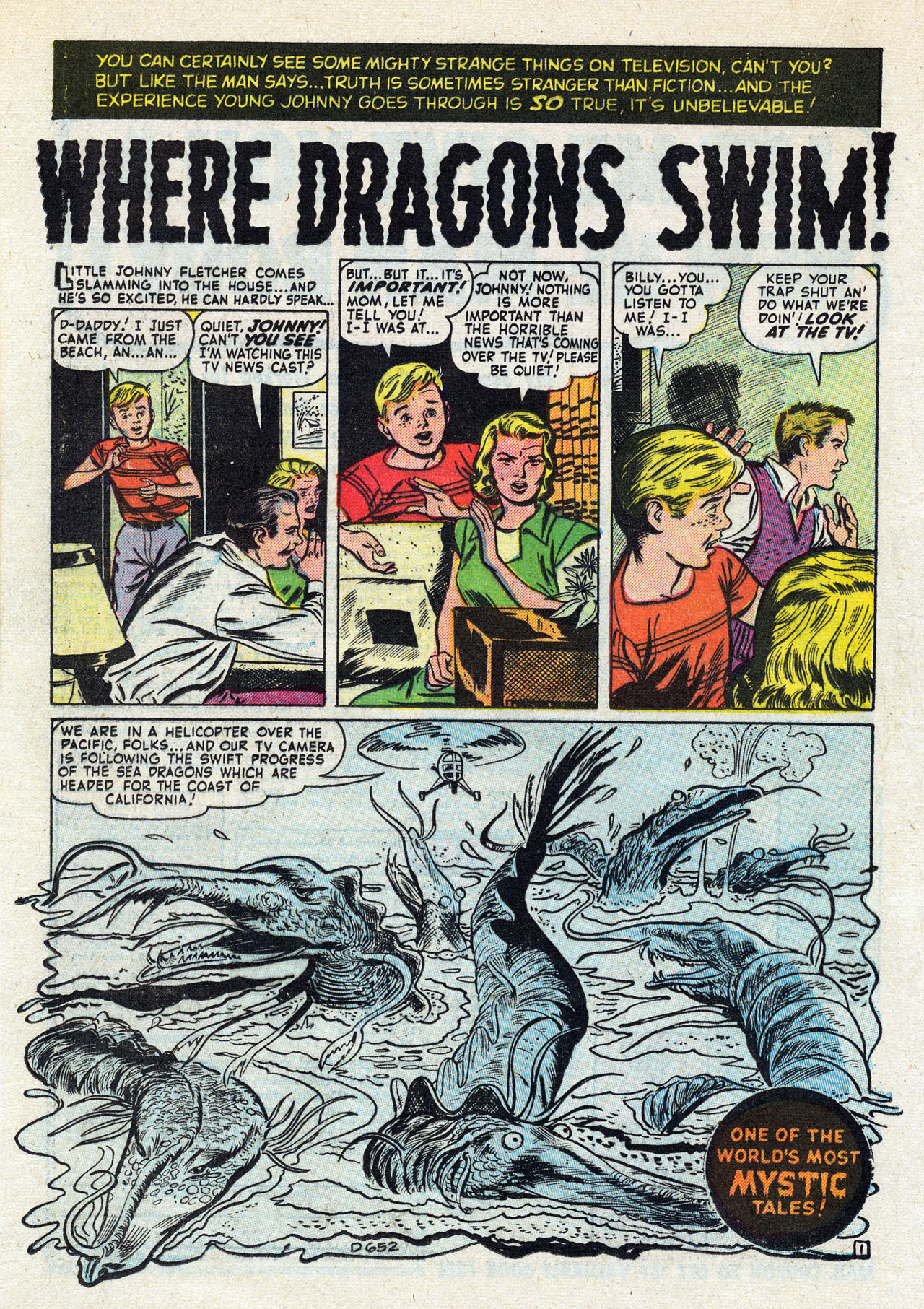Read online Mystic (1951) comic -  Issue #27 - 16