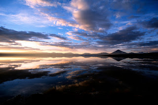 Laguna Colorada at Sunset, South Lipez, Bolivia