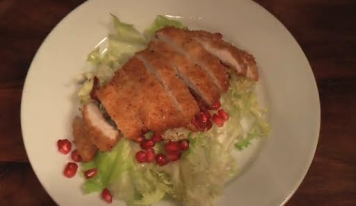 Ensalada de pollo y verduras