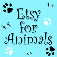 Proud member of Etsy for Animals