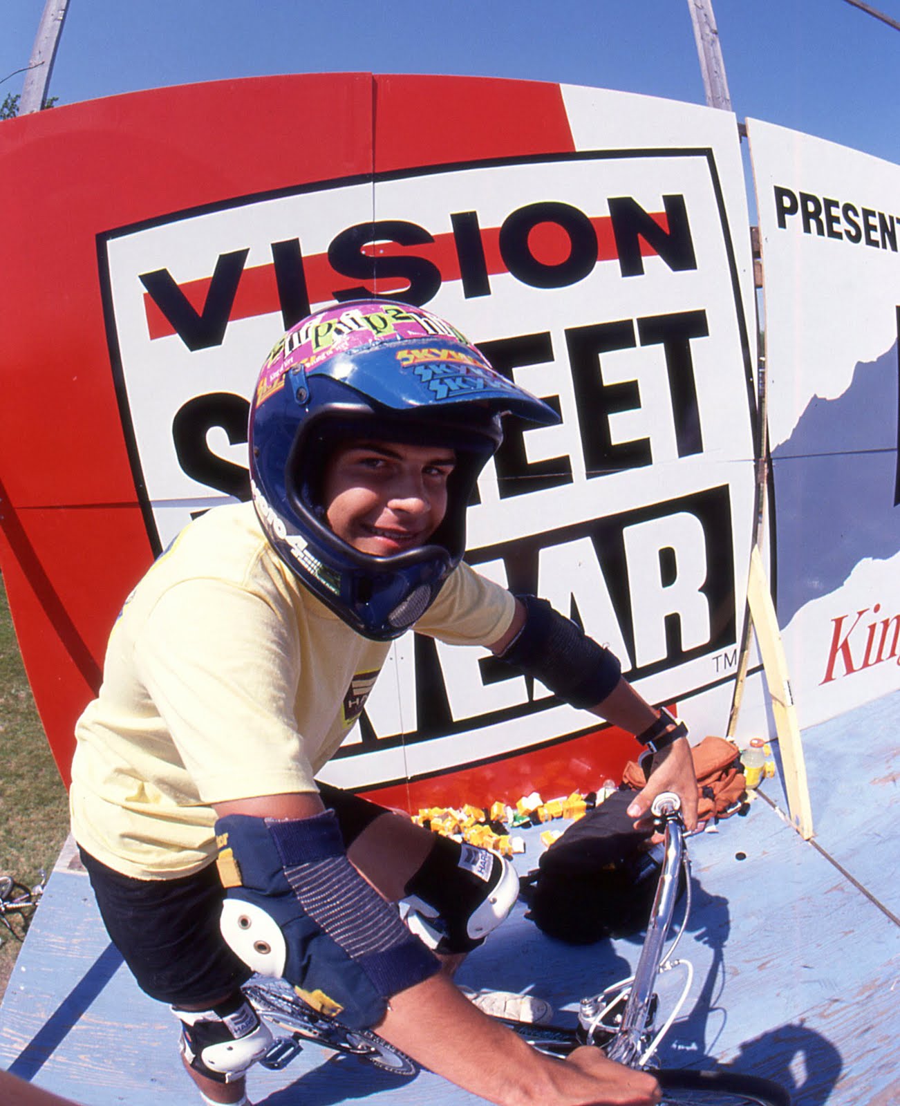 Retro & Vintage BMX Matt Hoffman Riding Vision 2hip King of Vert 1980s