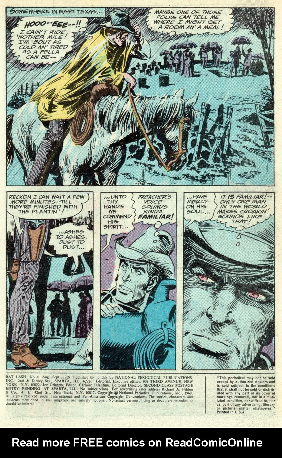 Read online Bat Lash (1968) comic -  Issue #6 - 3
