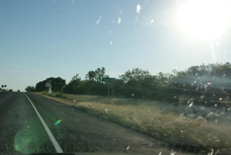 My big adventure My trip down to Rowena Texas