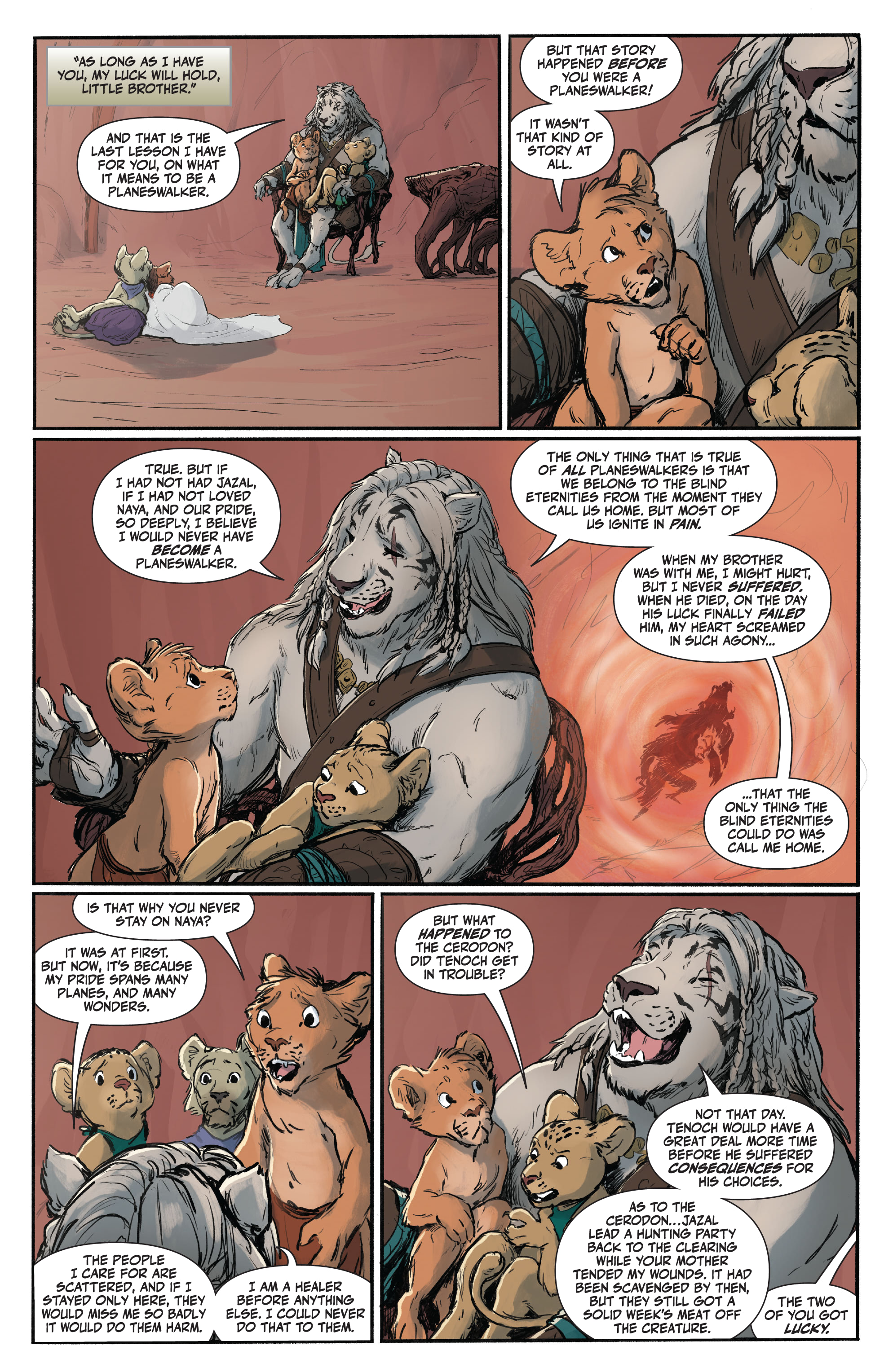Read online Magic: Ajani Goldmane comic -  Issue #1 - 39