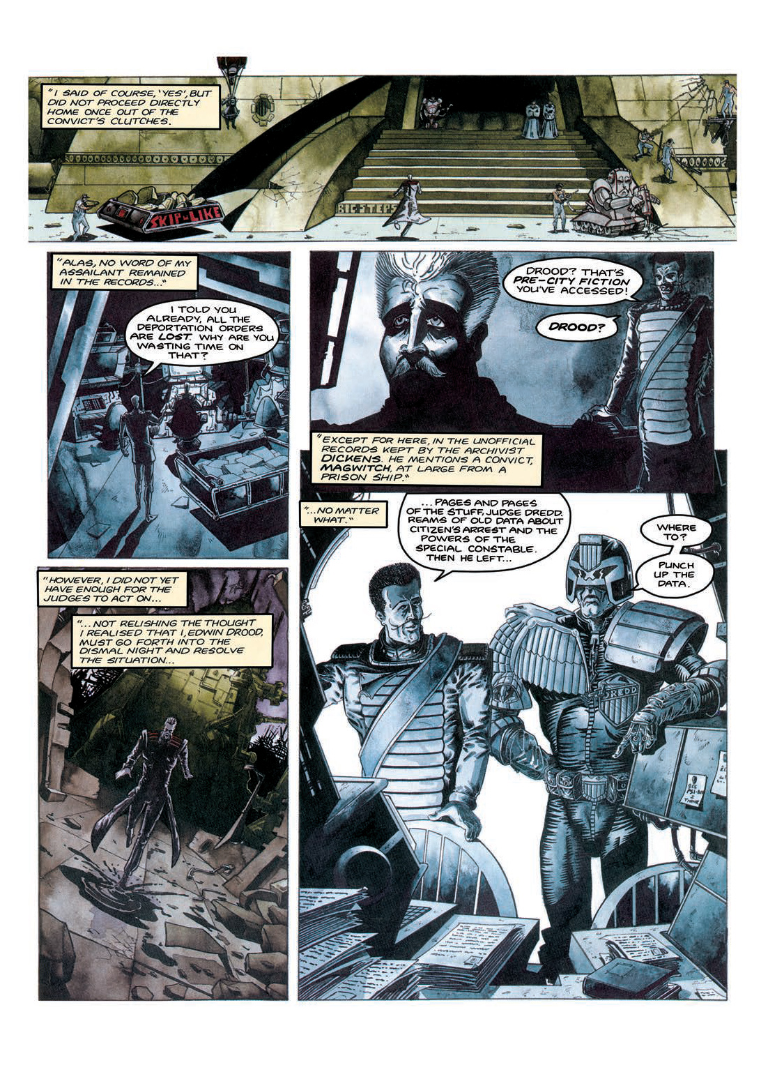 Read online Judge Dredd: The Restricted Files comic -  Issue # TPB 3 - 159