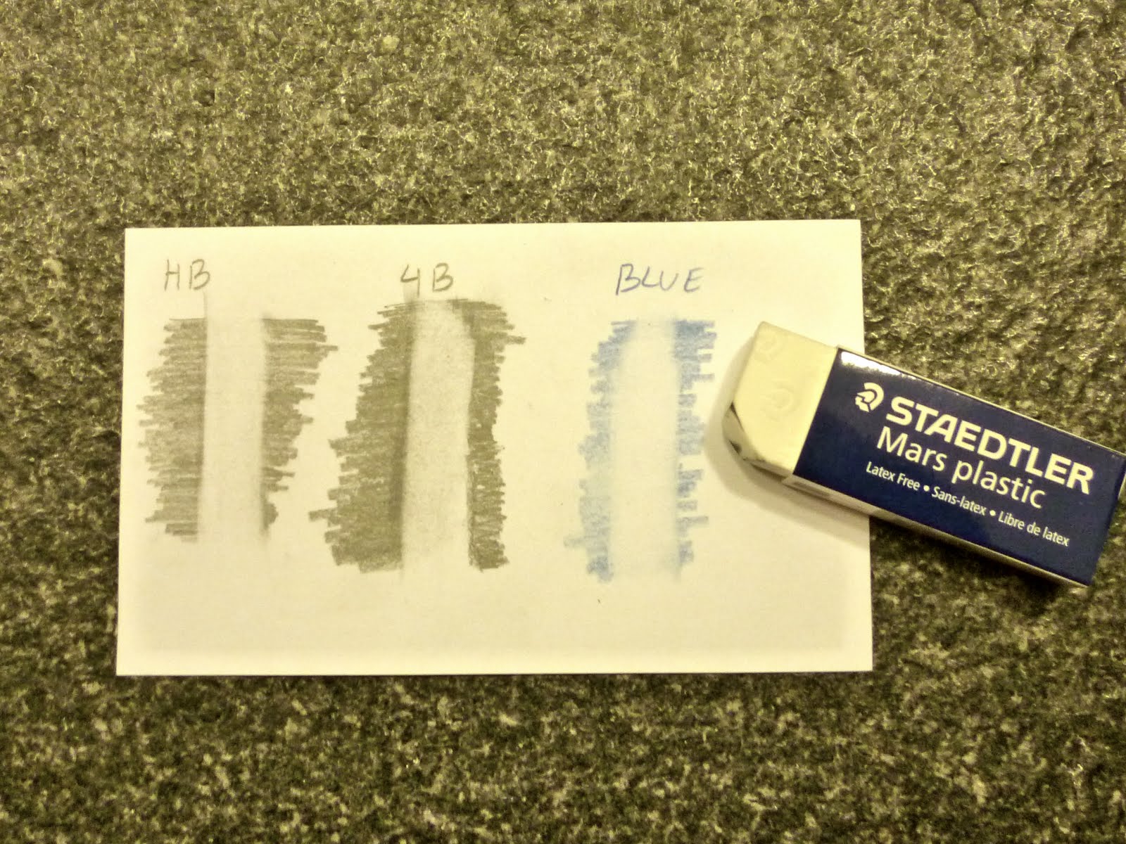 The PenGuin Staedtler Mars Plastic Eraser