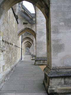 Buttresses of Winchester Cathedral