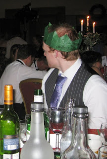Ginger Graduate at Christmas party