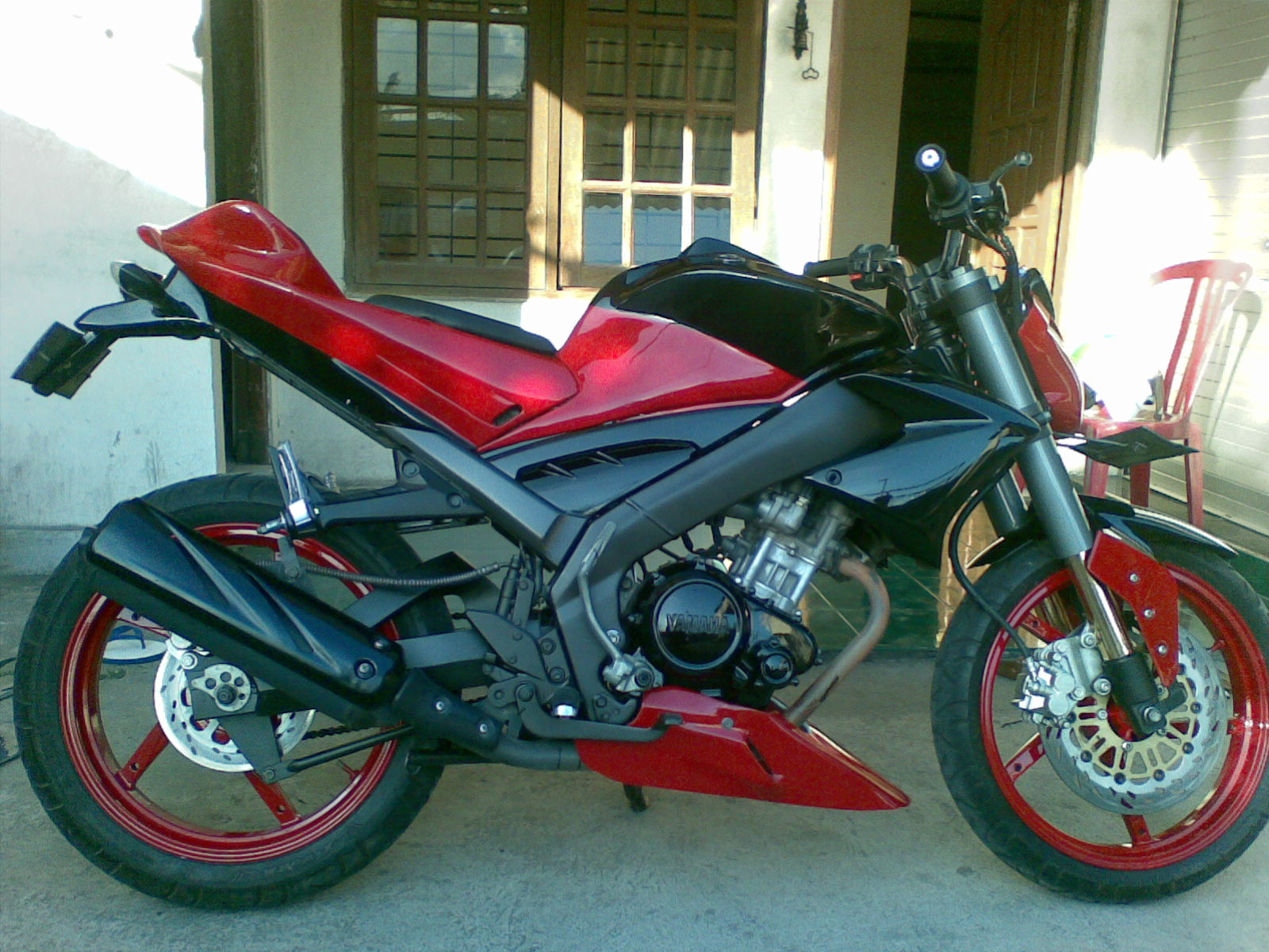 AND MODIFIKASI SYNDICATE BODY STREET FIGHTER VIXION BY AND