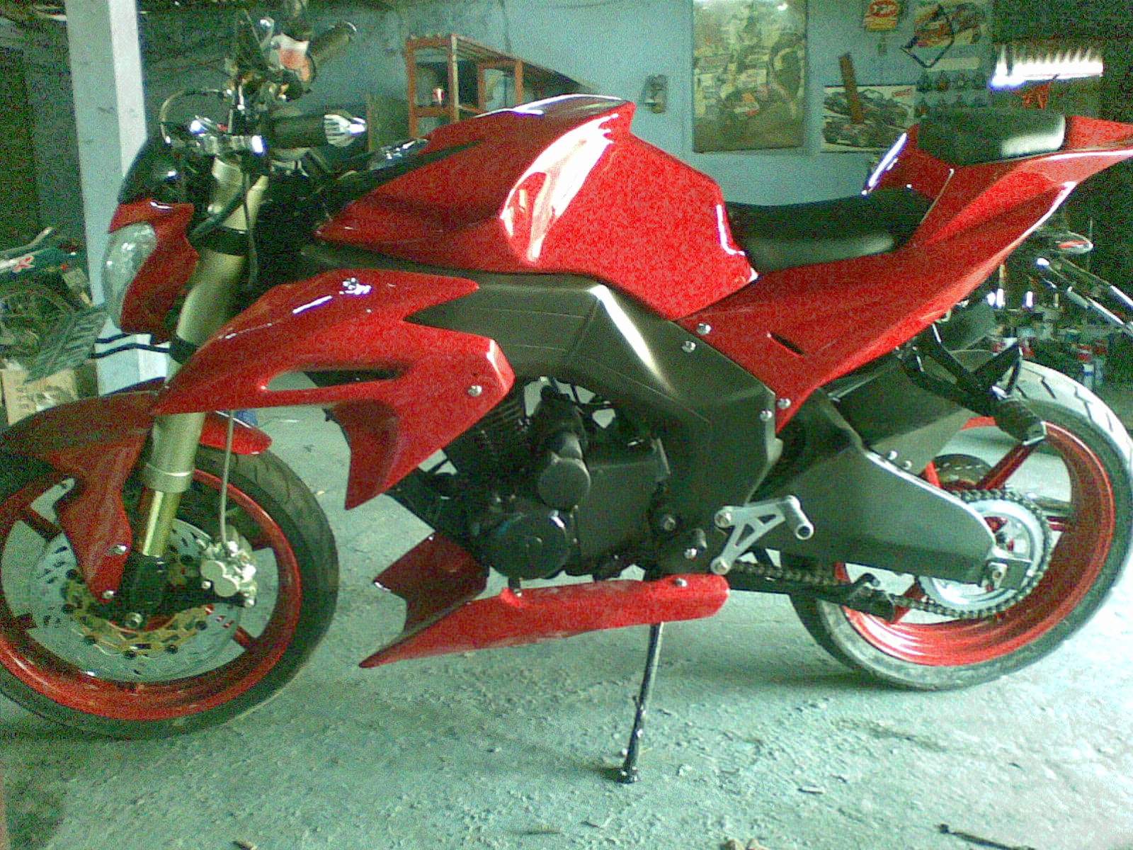 AND MODIFIKASI SYNDICATE HONDA TIGER STREET FIGHTER BY AND