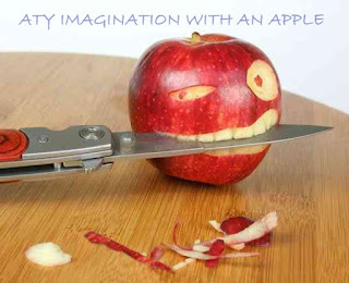 Atishay jain imagination with an apple