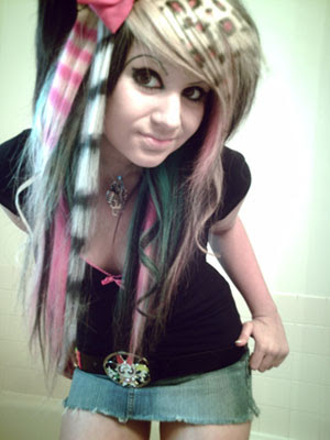 scene kids hairstyles: How to Become an Exciting Scene Kid Girl