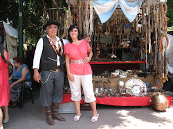 El gaucho y yo en San Telmo