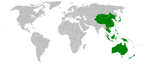 Gambar Peta Asia Pacific Lengkap Indonesia Dunia Pasifik Buta