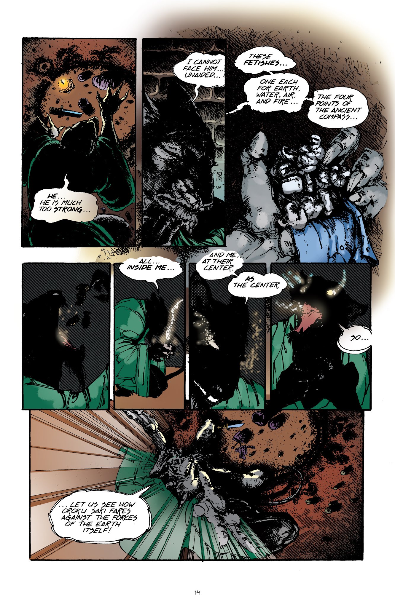 Read online Teenage Mutant Ninja Turtles Legends: Soul's Winter By Michael Zulli comic -  Issue # TPB - 14