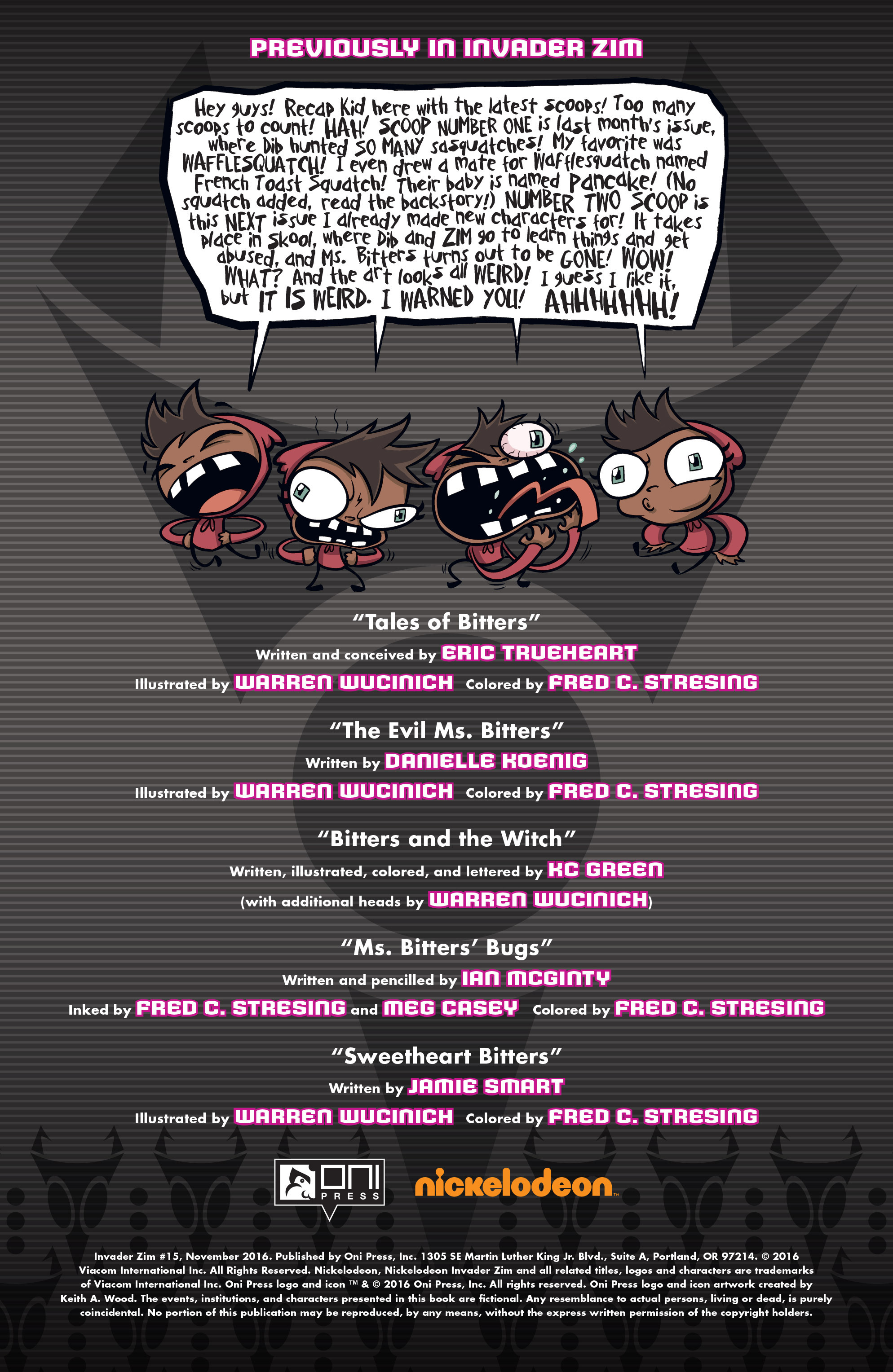 Read online Invader Zim comic -  Issue #15 - 2