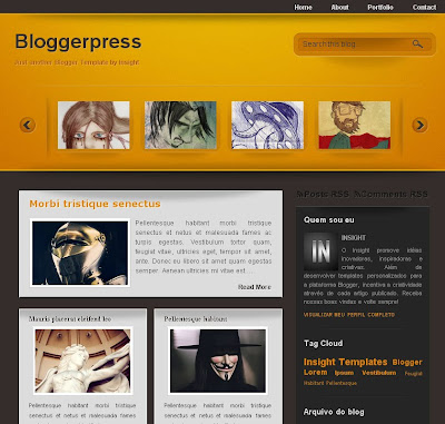 Bloggerpress template