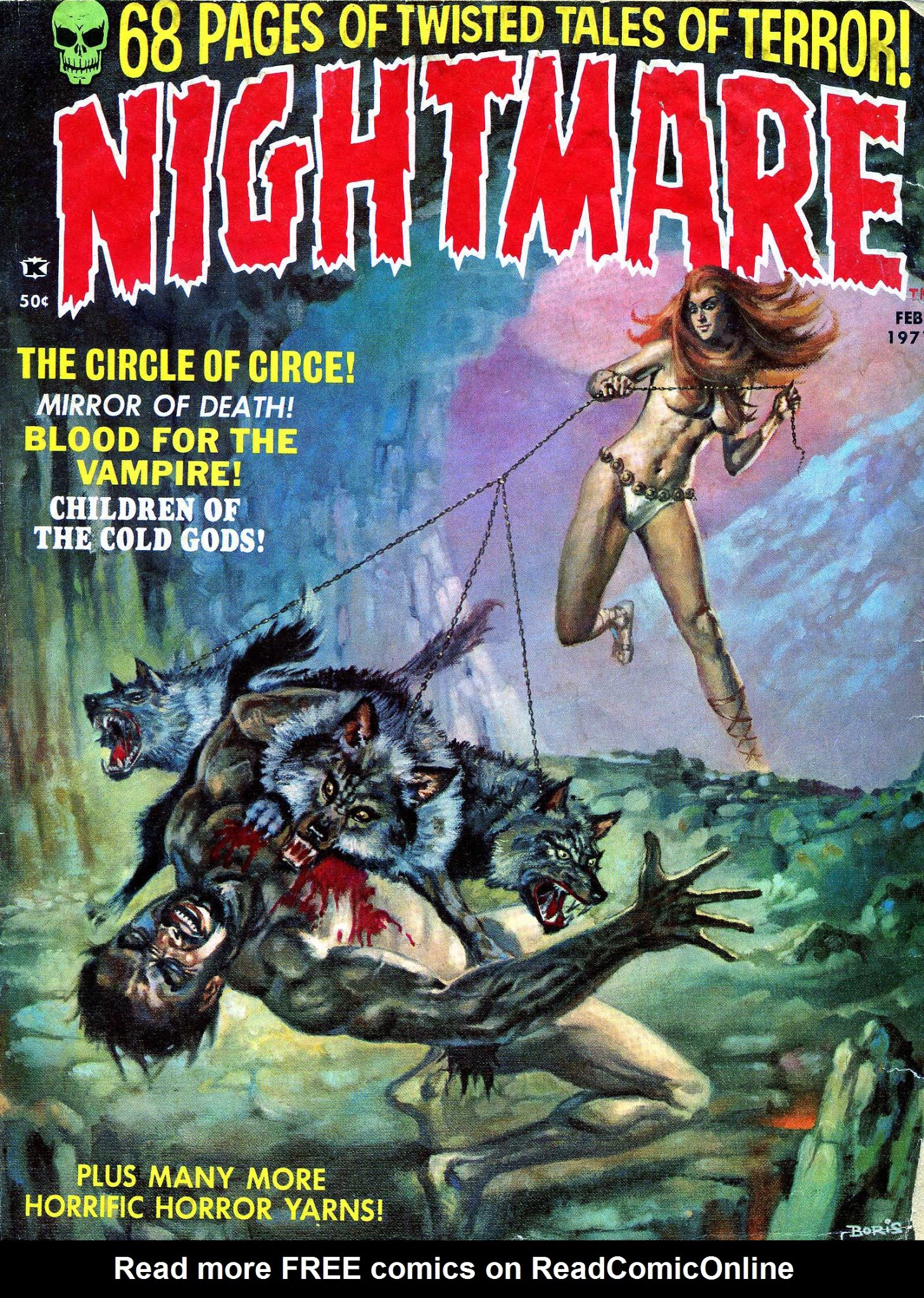 Read online Nightmare (1970) comic -  Issue #2 - 1