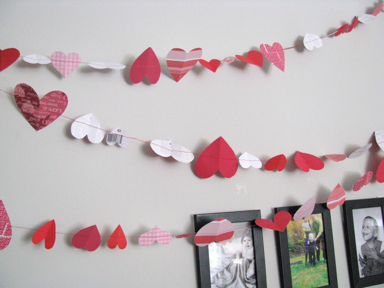 Yellow Mums heart garland