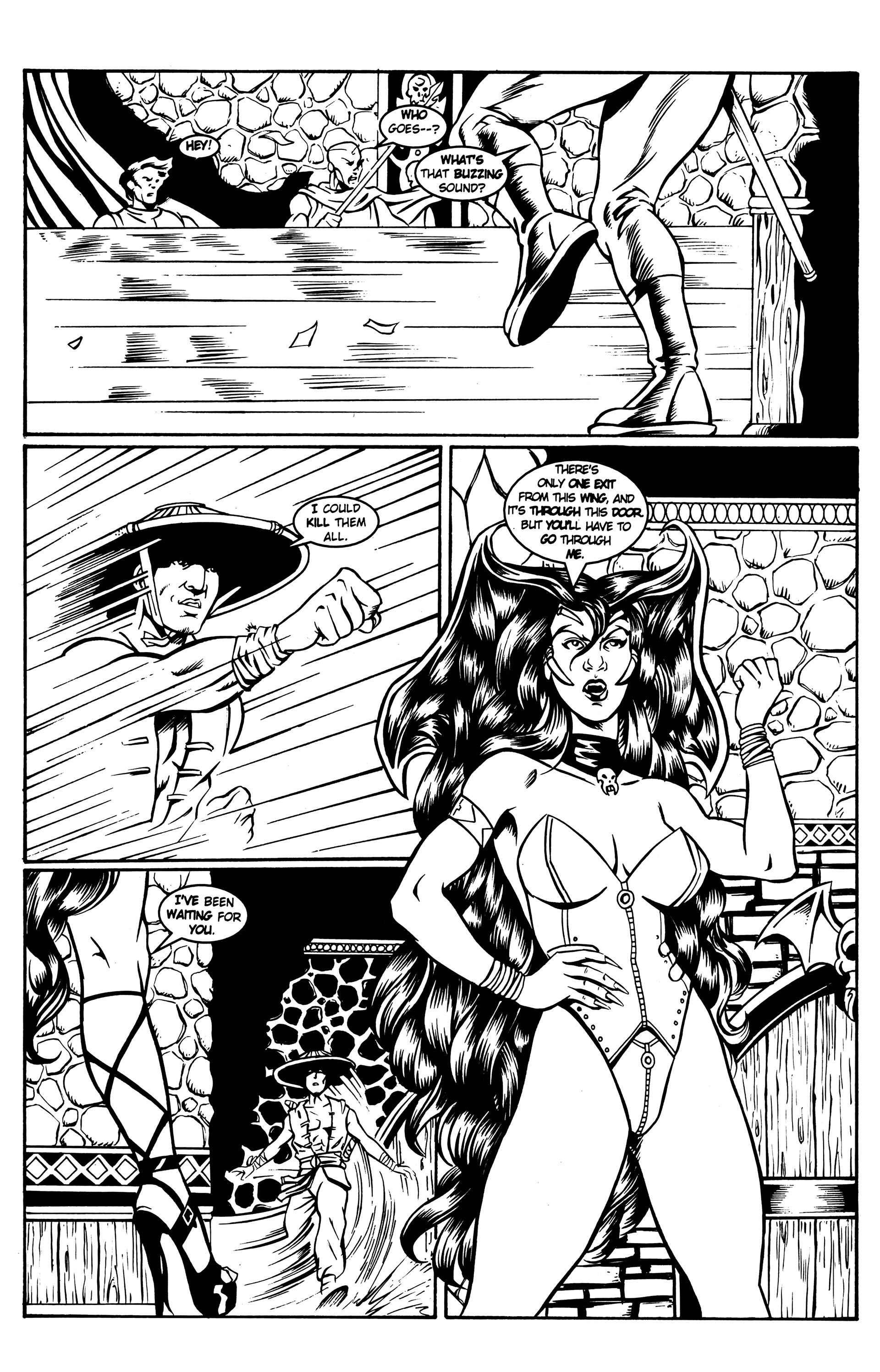 Read online Vamperotica: Divide And Conquer comic -  Issue #1 - 9