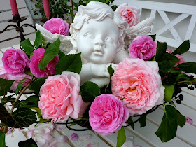 Bluemli Garten Alles Roooosa Rosenstrausse Rosenbaumchen Rosenzucker