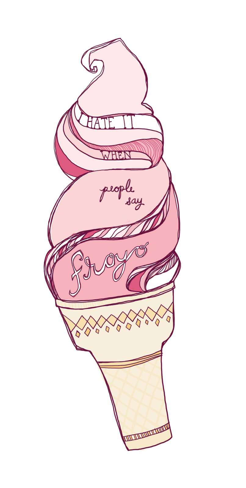 frozen yogurt clip art - photo #33