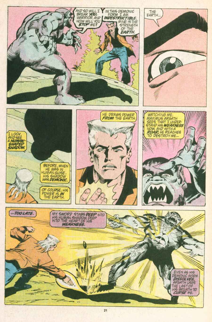 Read online Justice (1986) comic -  Issue #13 - 22