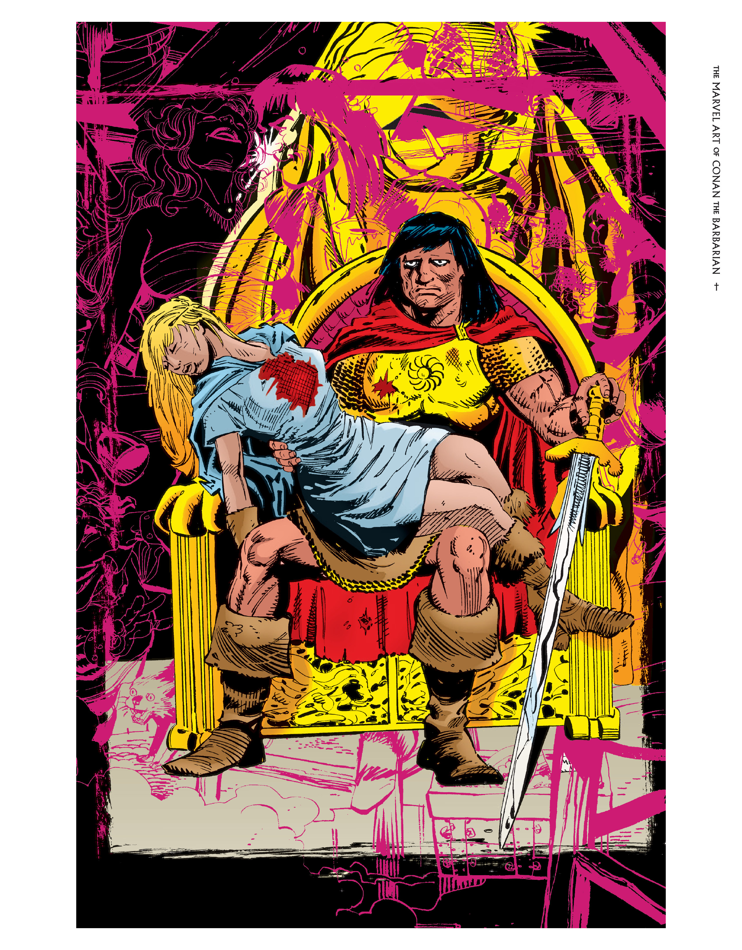 Read online Marvel Art of Conan the Barbarian comic -  Issue # TPB (Part 2) - 91