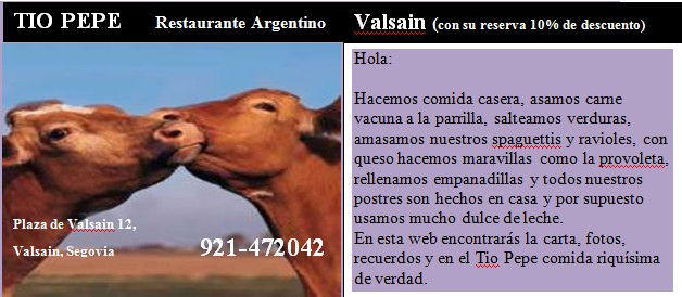 Tío Pepe Restaurante argentino