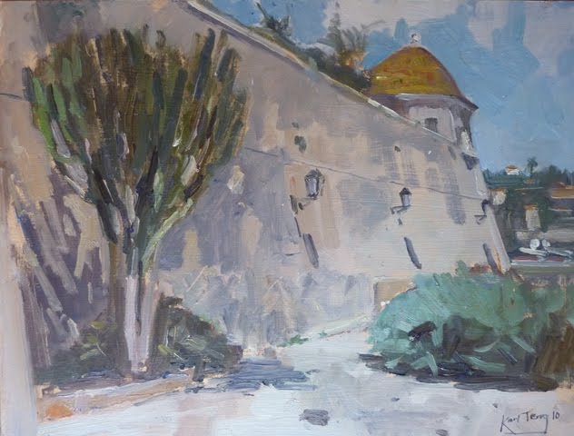 Karl Terry Plein Air painting Blog: Pictures from the Cote D Azur