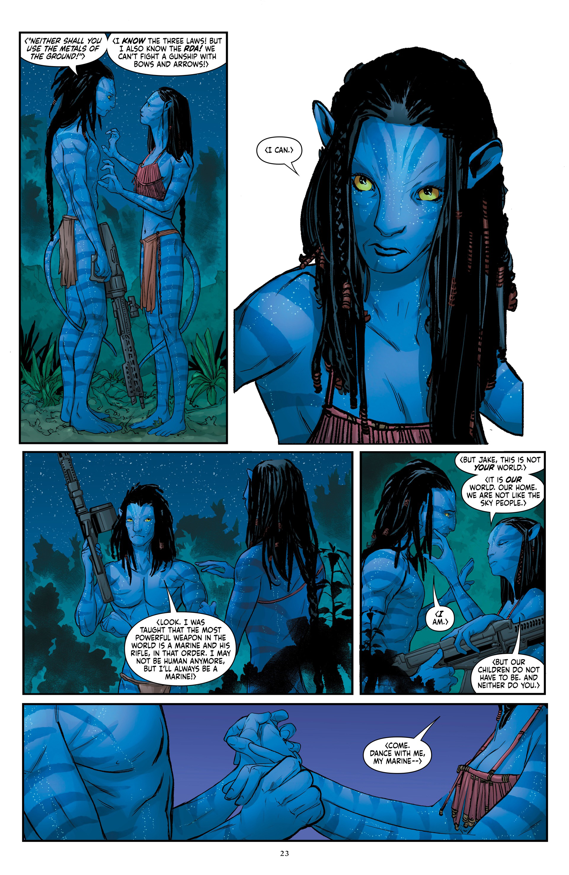 Read online Avatar: The High Ground comic -  Issue # TPB 1 - 25