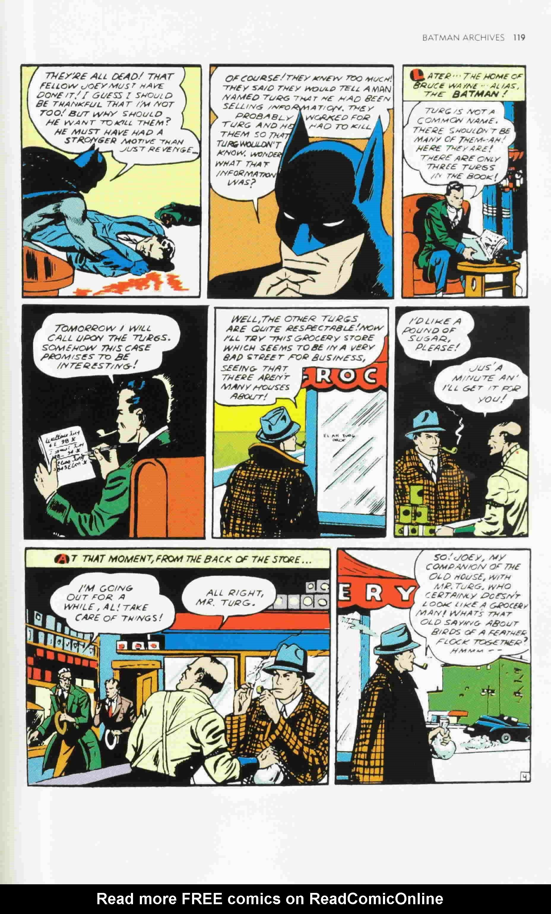 Read online Batman Archives comic -  Issue # TPB 1 (Part 1) - 121