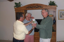Jim Presenting Palm Cup to Dick & Lou