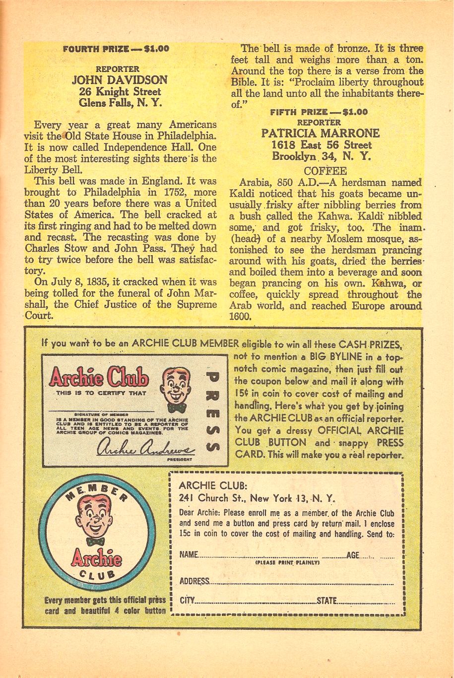 Read online Pep Comics comic -  Issue #159 - 27