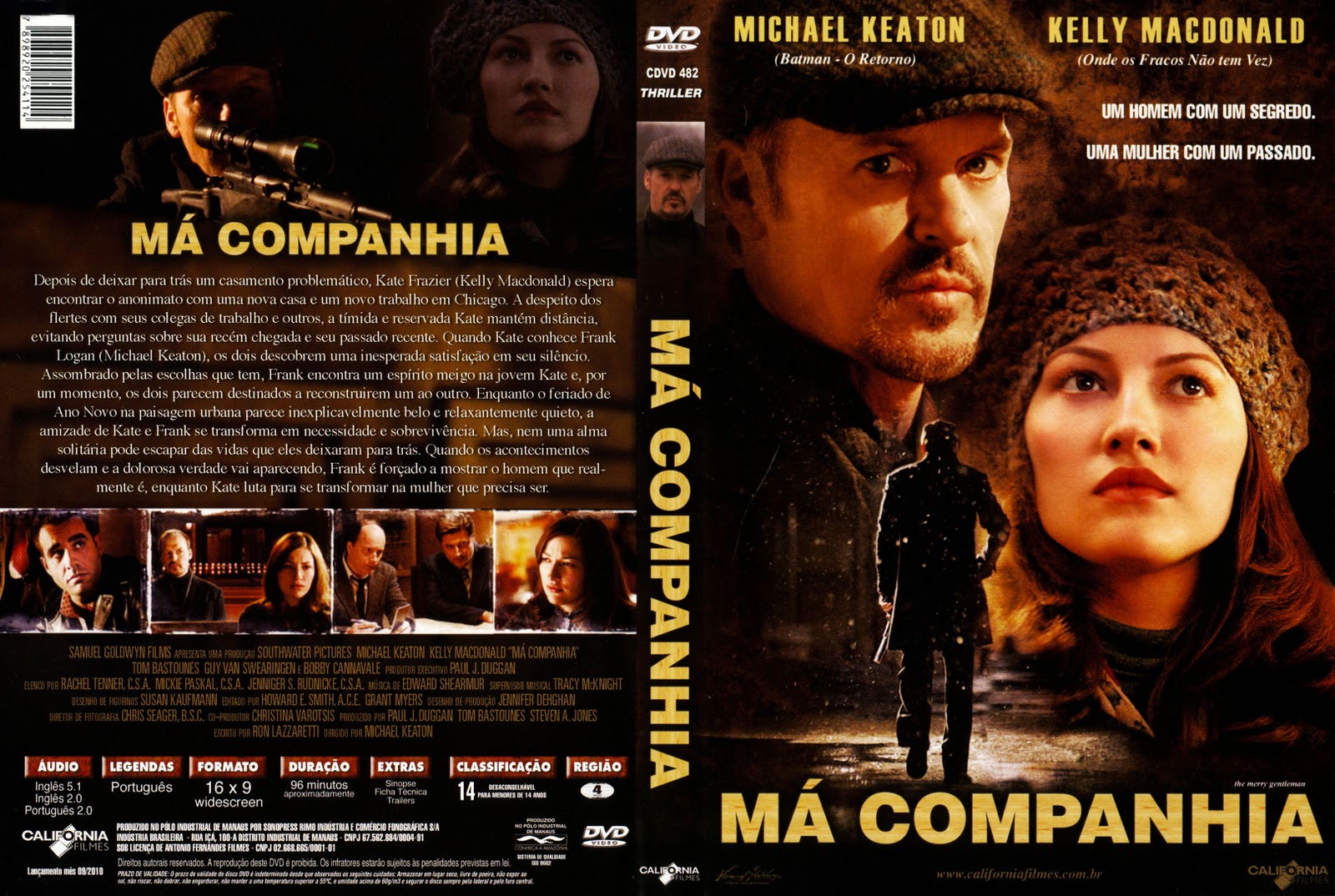 Capa Label e Filme Má Companhia Capa Label e Filme Má Companhia