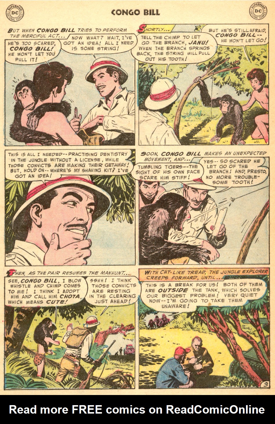 Read online Congo Bill comic -  Issue #1 - 5