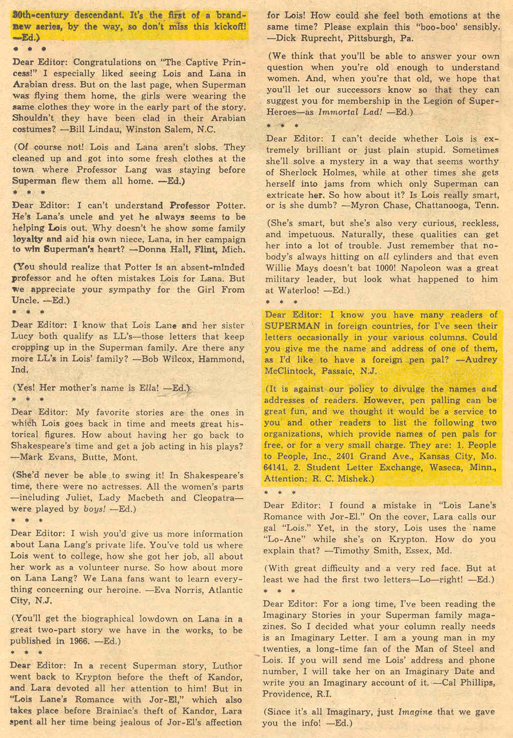 Read online Superman's Girl Friend, Lois Lane comic -  Issue #61 - 34