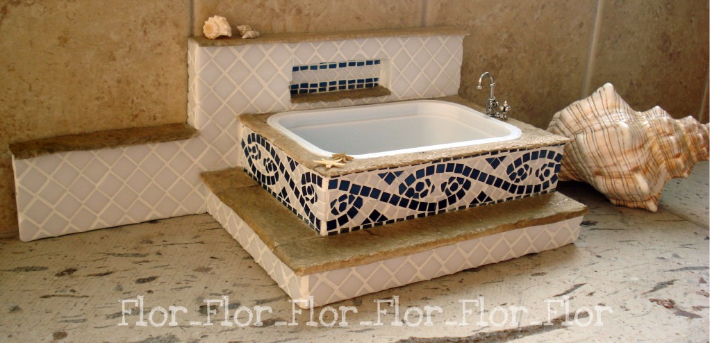 Flor&FF: Empiezo hacer el baño!!!!!