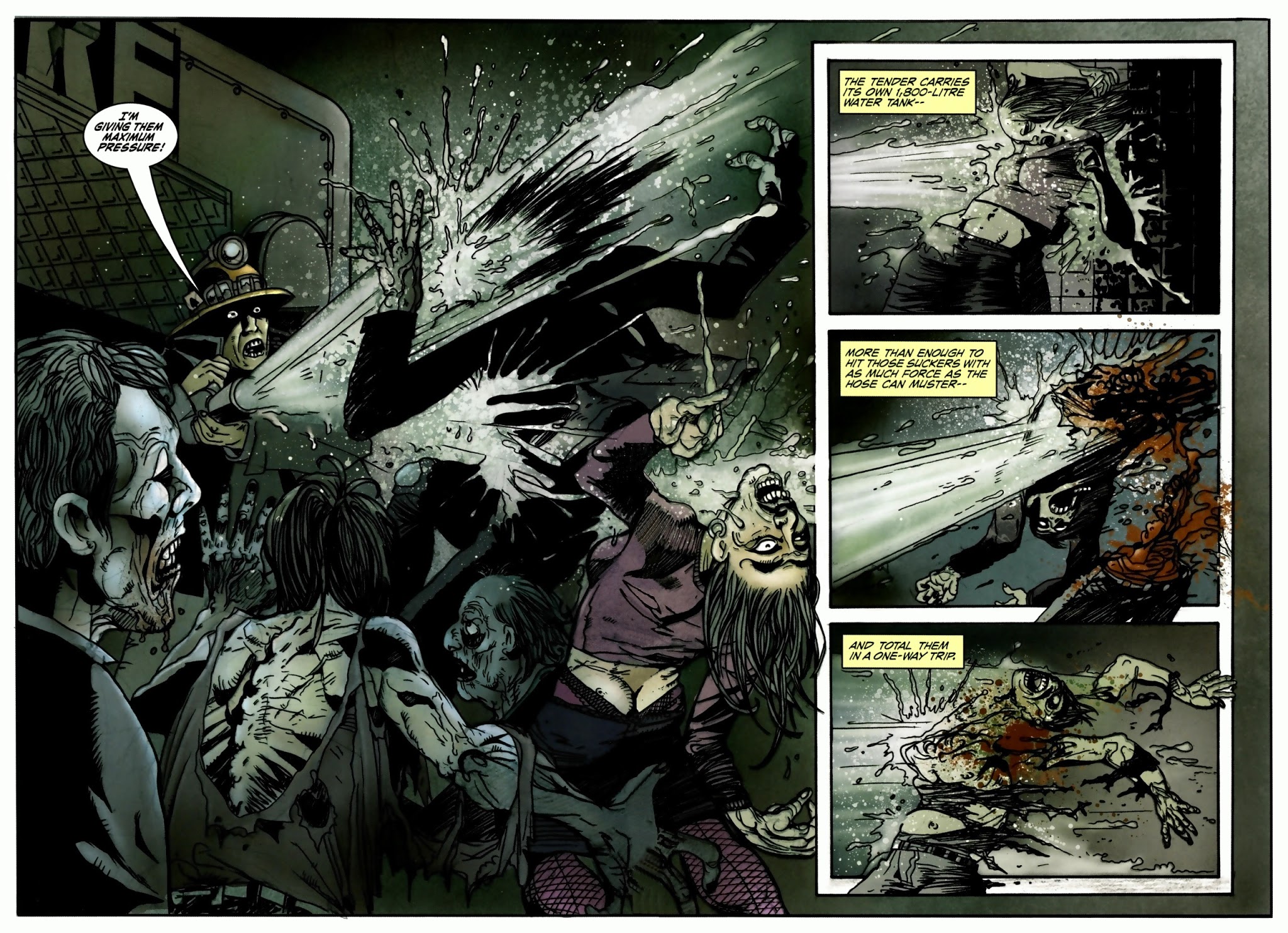 Read online The Dead: Kingdom of Flies comic -  Issue #3 - 8