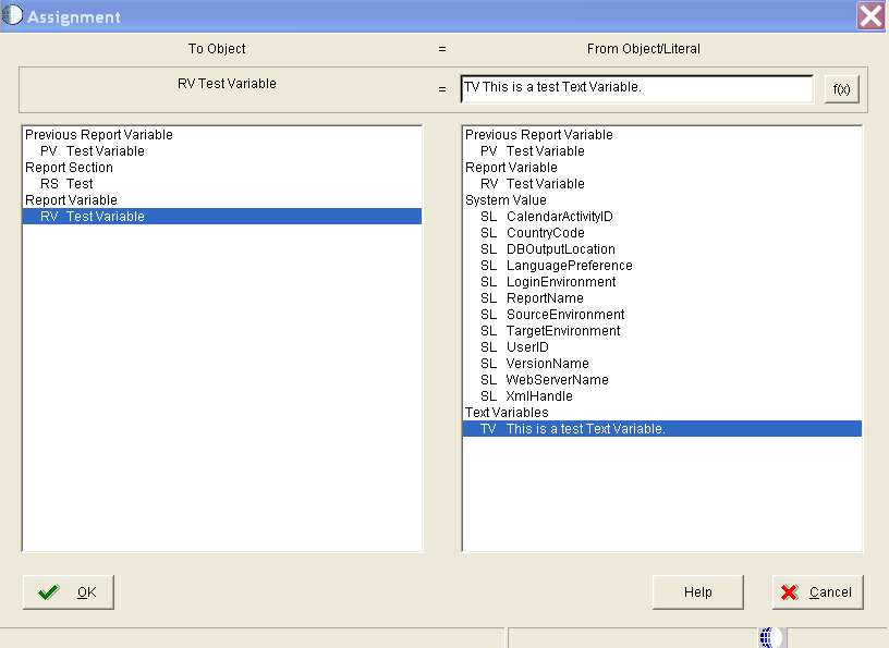 Adventures of a JDE Developer Report Design Aid (RDA) Text Variables