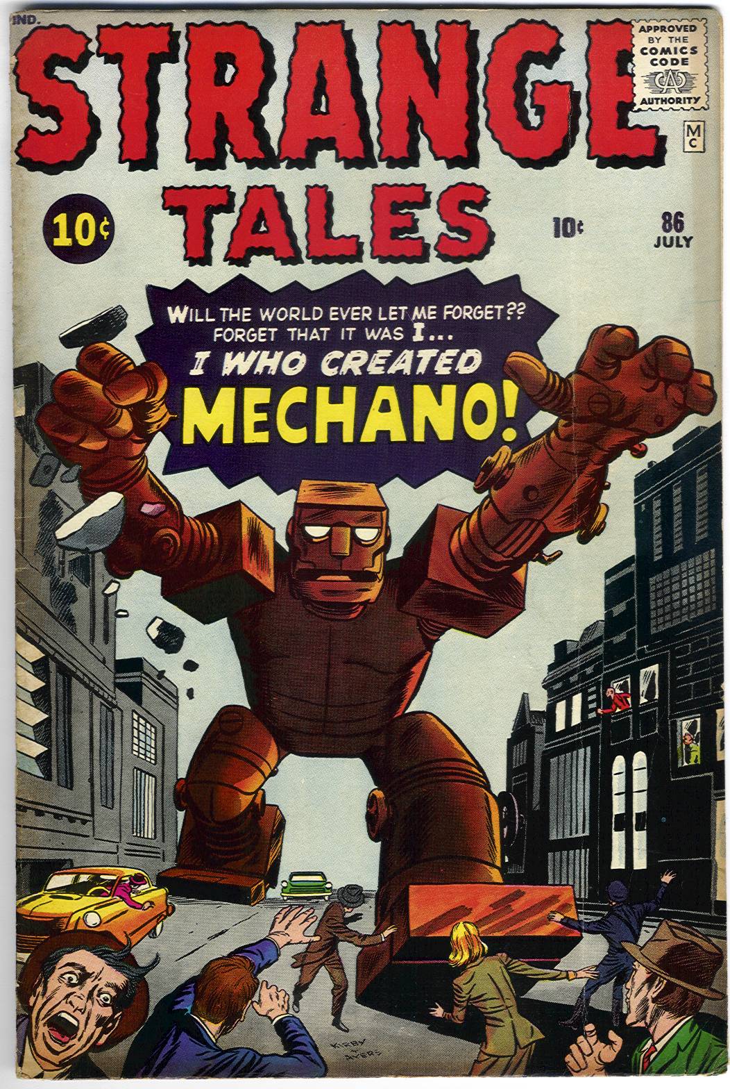 Read online Strange Tales (1951) comic -  Issue #86 - 1